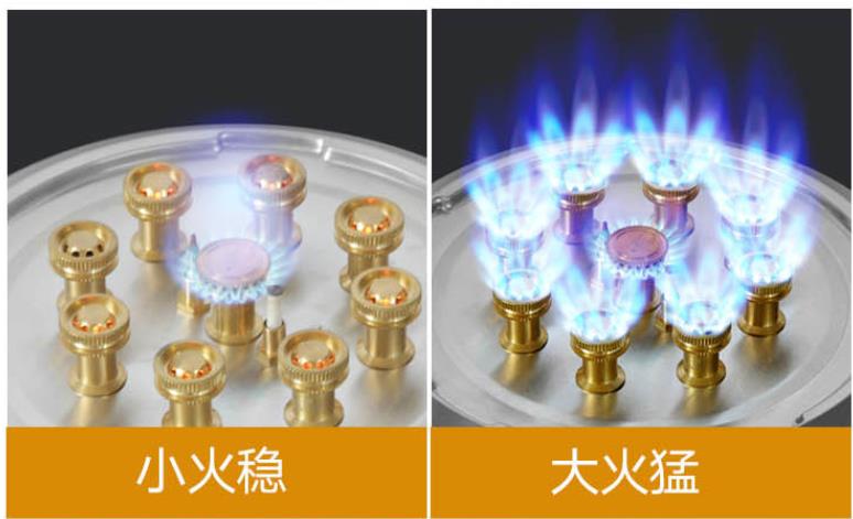 大火力双头煤气炉灶