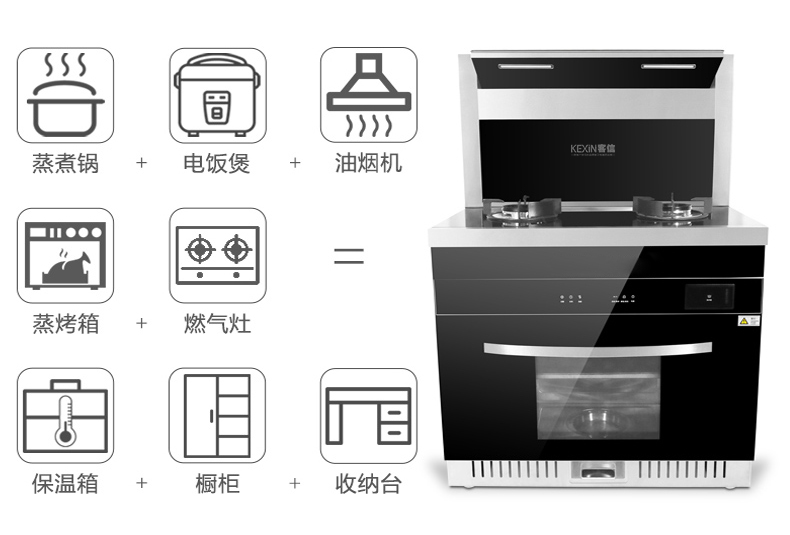 集成厨房炉具,集成厨房灶具功能特点