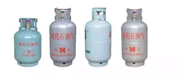 液化气炉灶使用的家用瓶装液化石油气罐