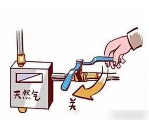 发现问题及时关闭燃气总阀
